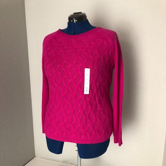 !!!🔥PRICE DROP🔥!!! NWT Pink Sonoma Women's Crewneck Sweater Size Large